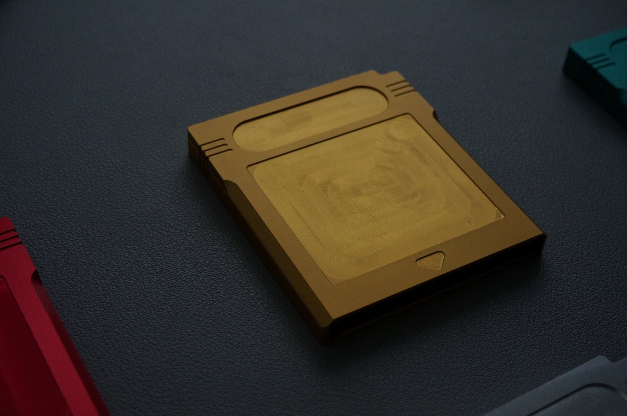 CNC Machined Metal Game Boy cartridge - Boxy Pixel