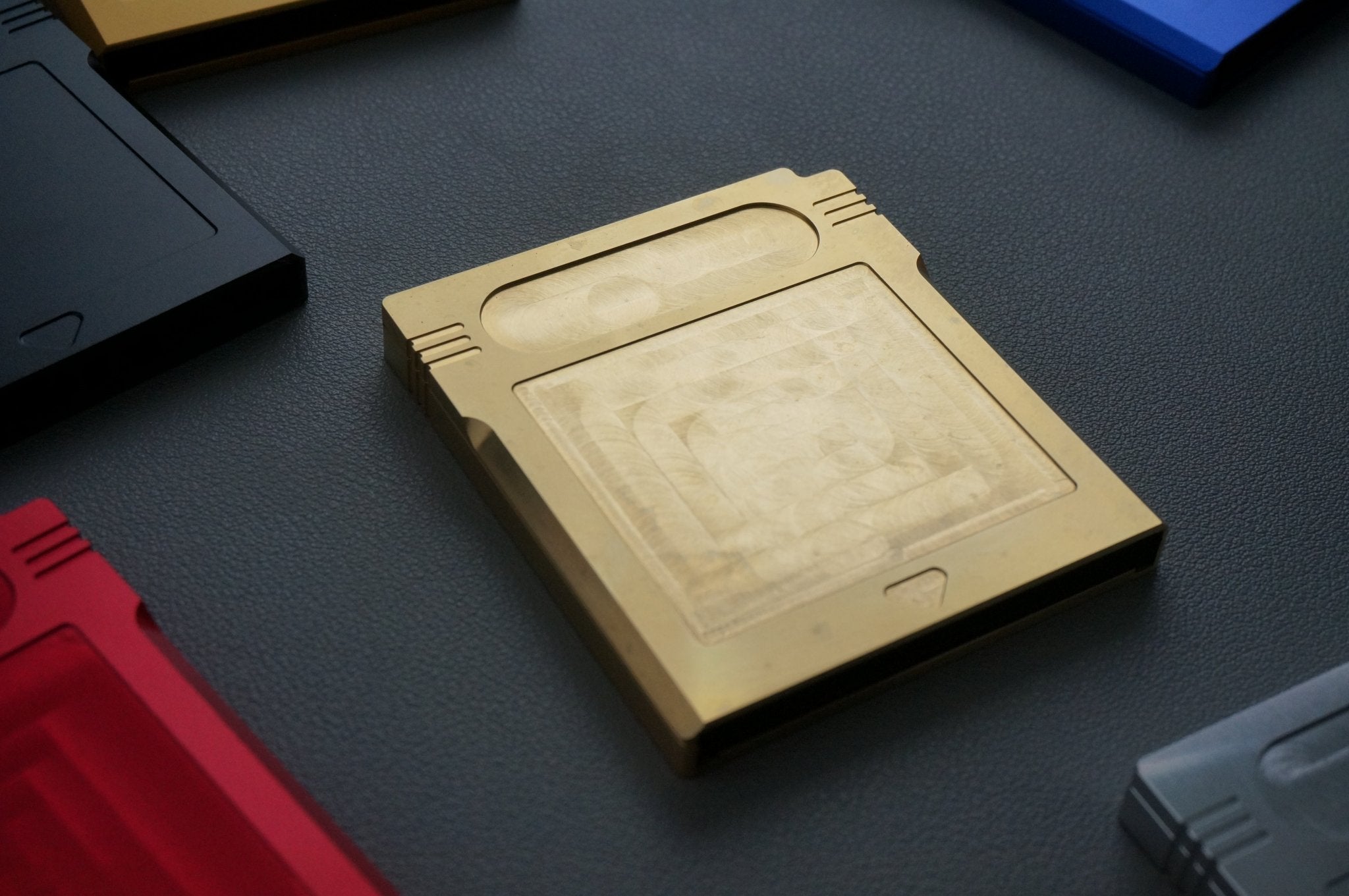 CNC Machined Metal Game Boy cartridge - Boxy Pixel