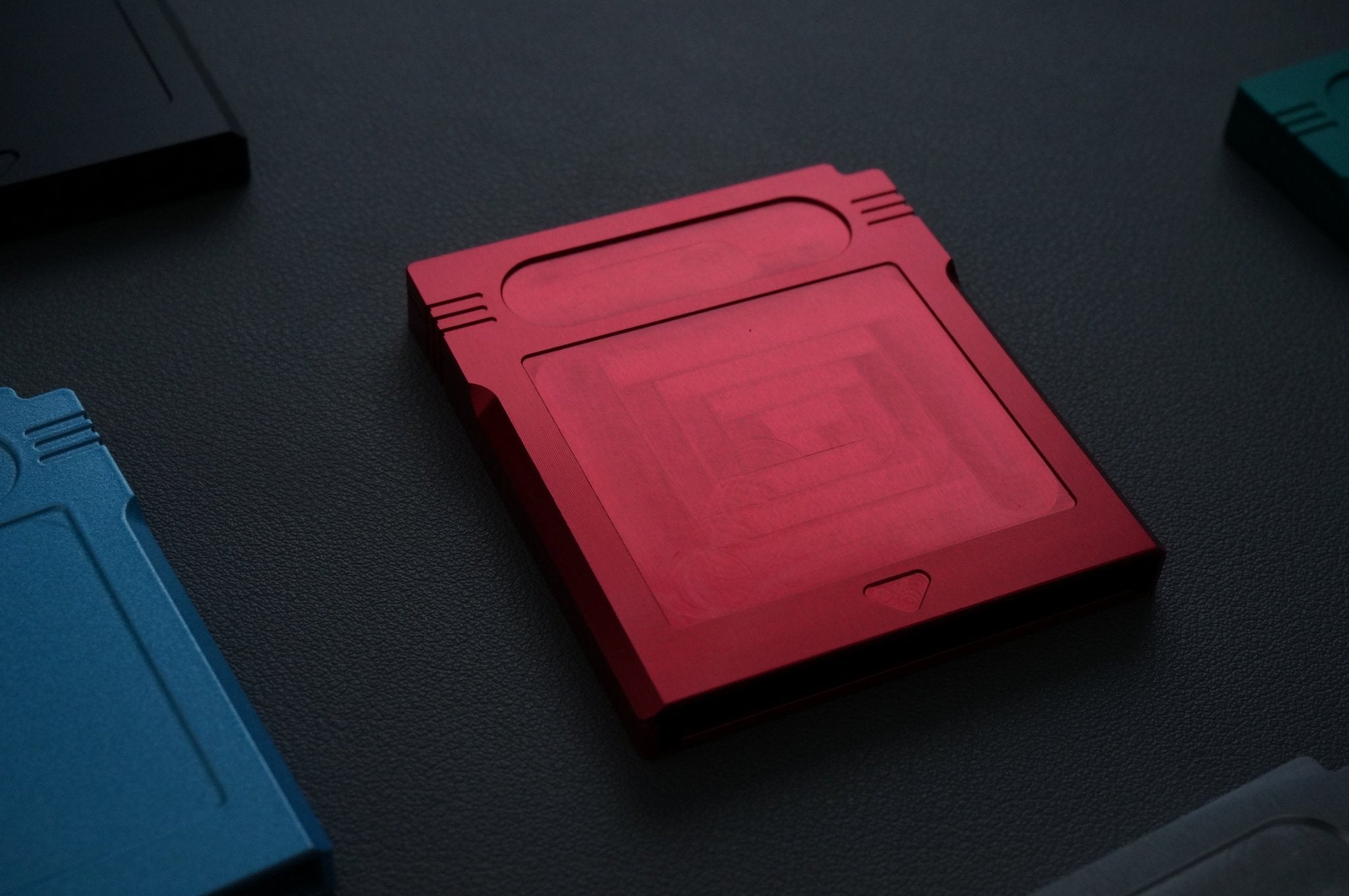 CNC Machined Metal Game Boy cartridge - Boxy Pixel