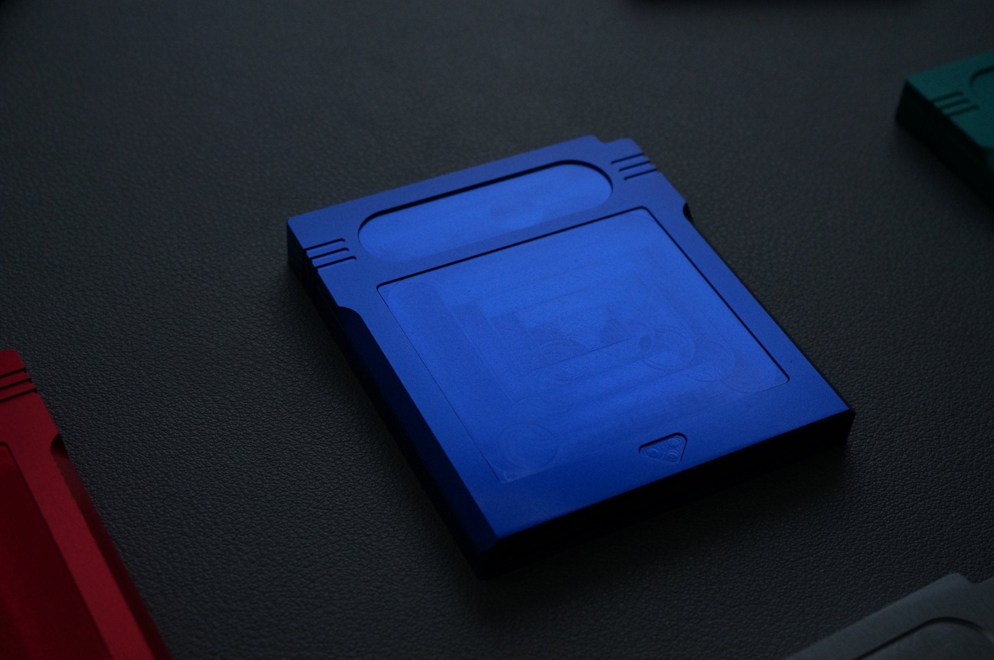CNC Machined Metal Game Boy cartridge - Boxy Pixel