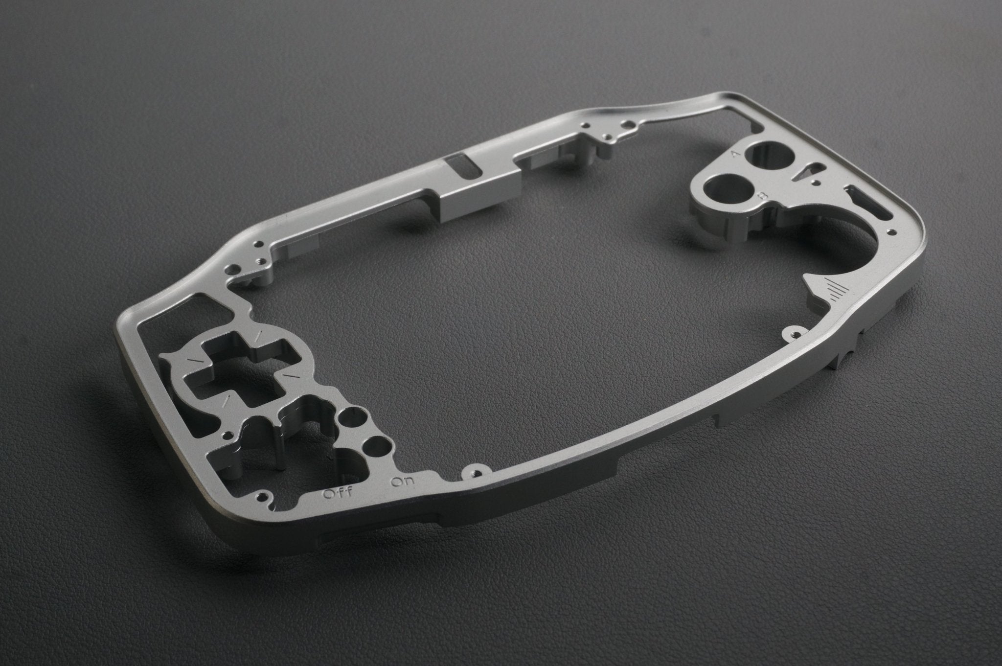 Game Boy Advance Hybrid Skeleton CNC Machined Metal Shell (GBA) - Boxy Pixel