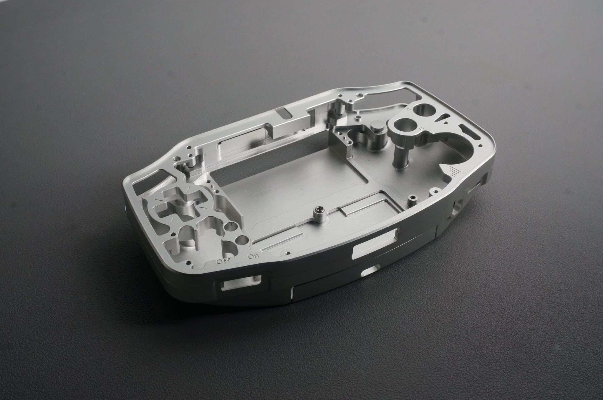 Game Boy Advance Hybrid Skeleton CNC Machined Metal Shell (GBA) - Boxy Pixel