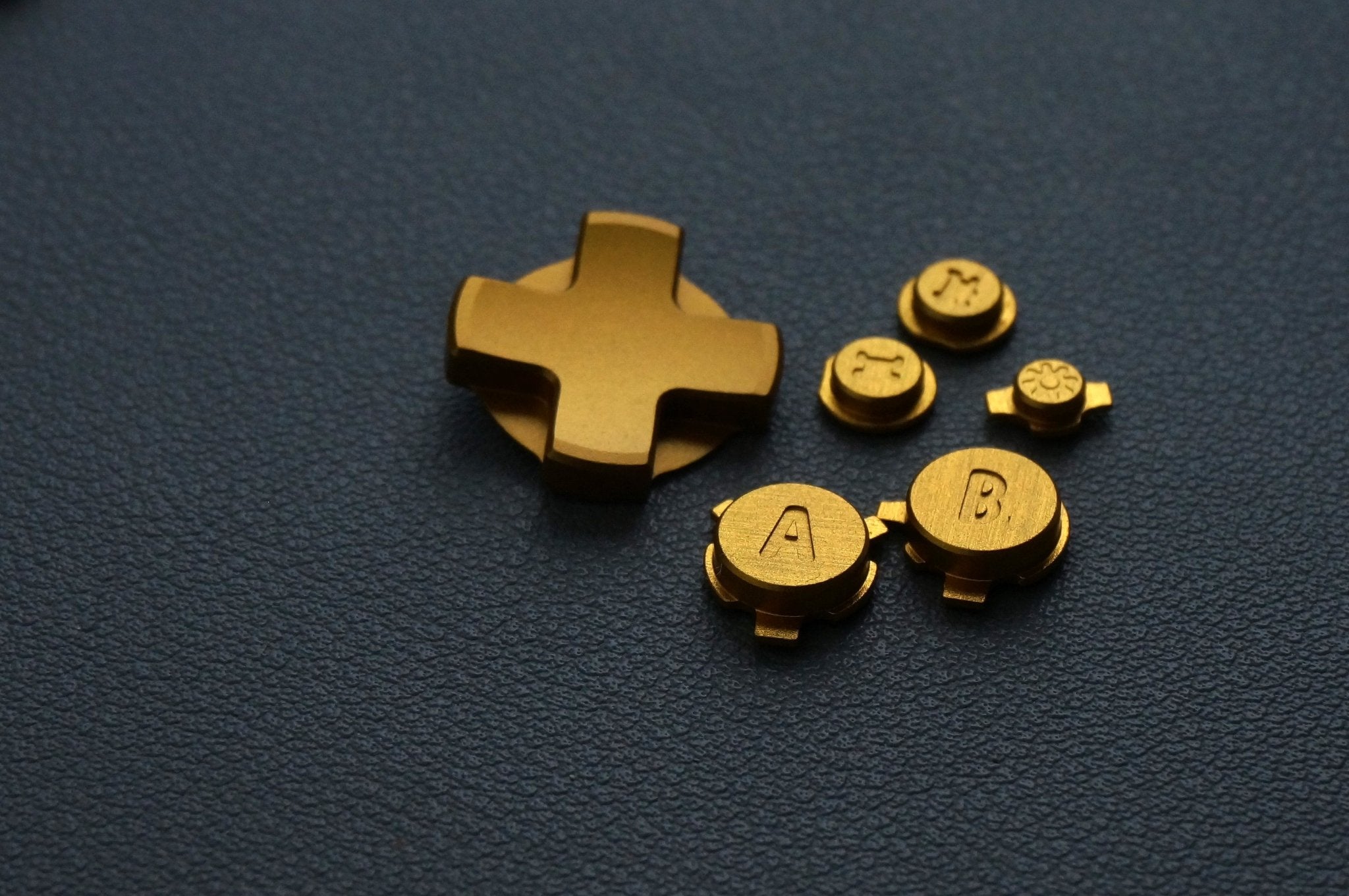 Game Boy Advance SP - Metal Buttons - Boxy Pixel
