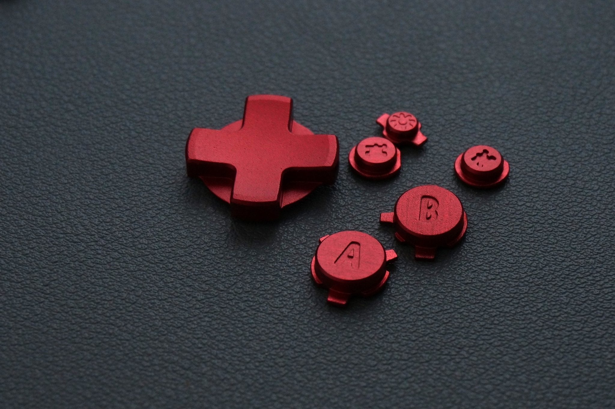 Game Boy Advance SP - Metal Buttons - Boxy Pixel