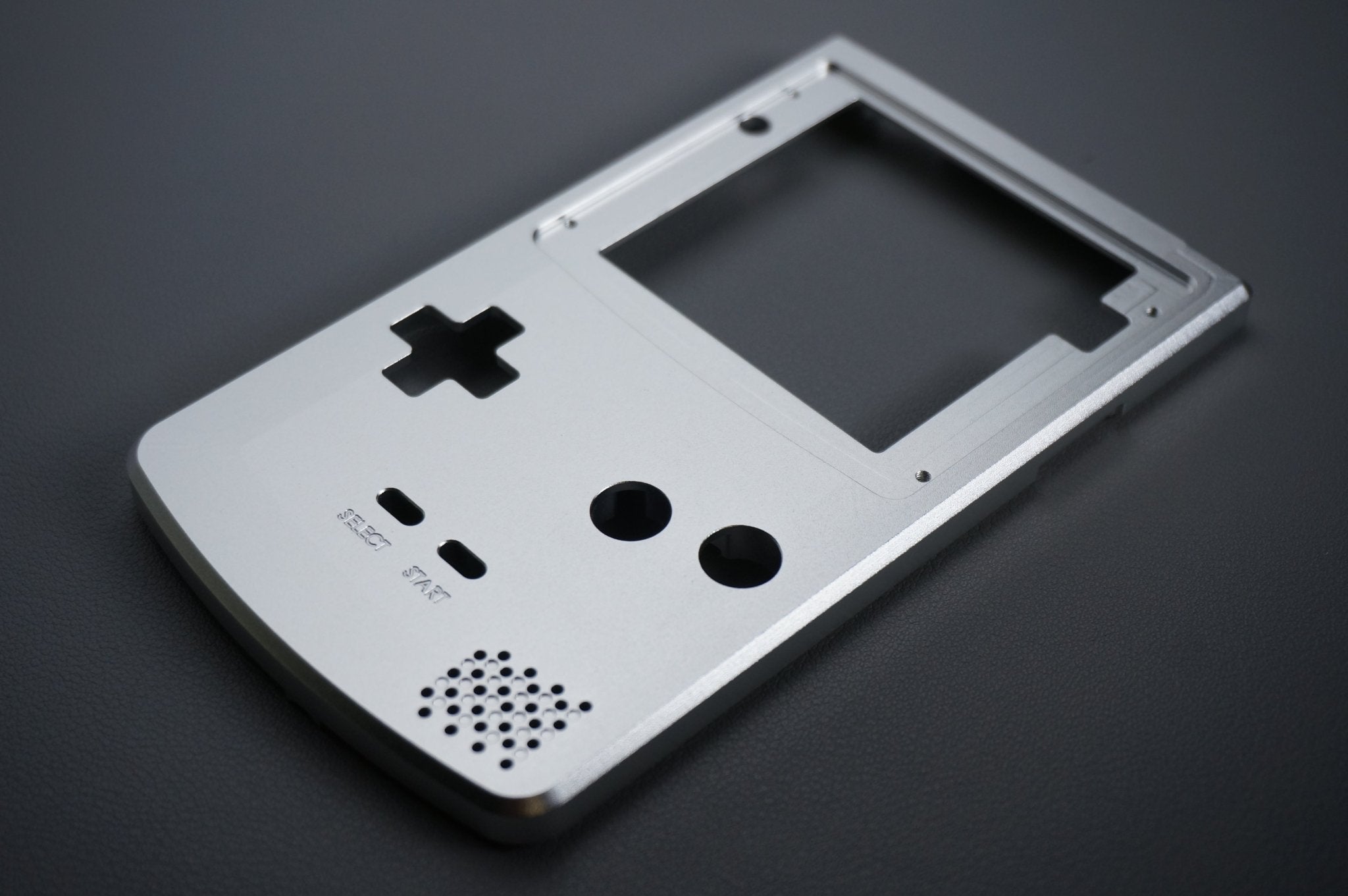 Game Boy Color Aluminum Front Plate - Front - Boxy Pixel