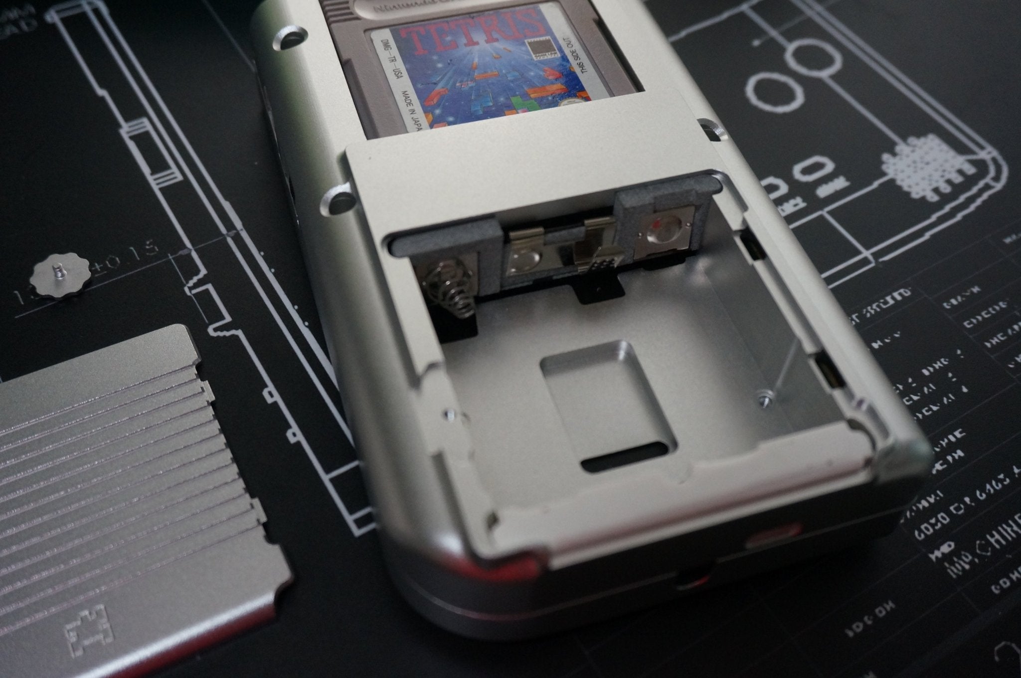 Game Boy Original (DMG) CNC Machined Aluminum Shell - Boxy Pixel