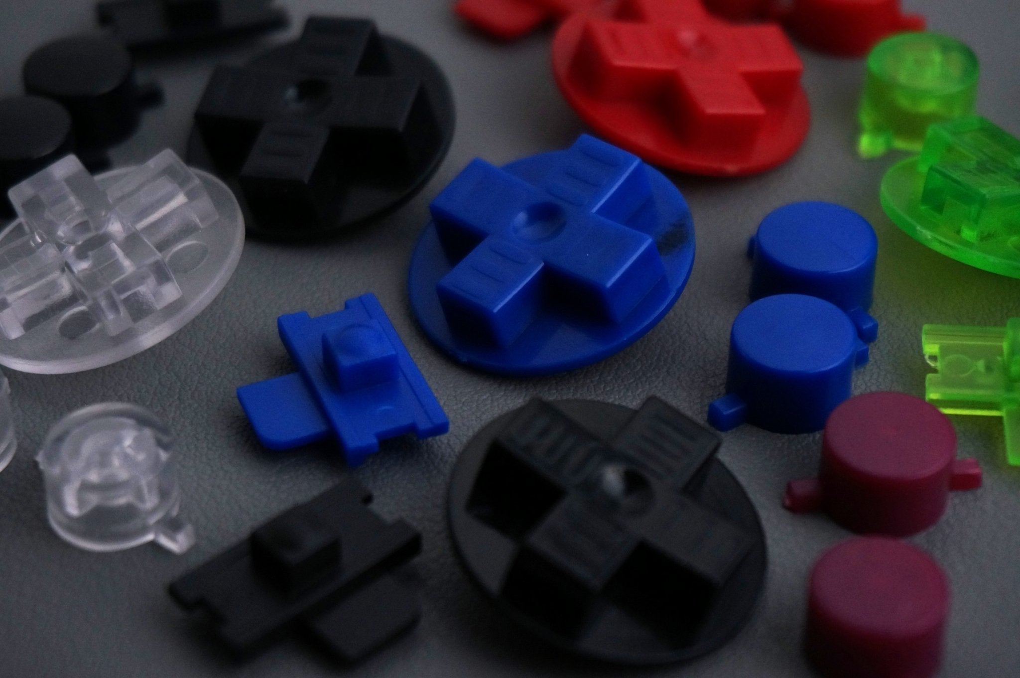 Game Boy Original (DMG) Replacement Plastic Buttons - Boxy Pixel