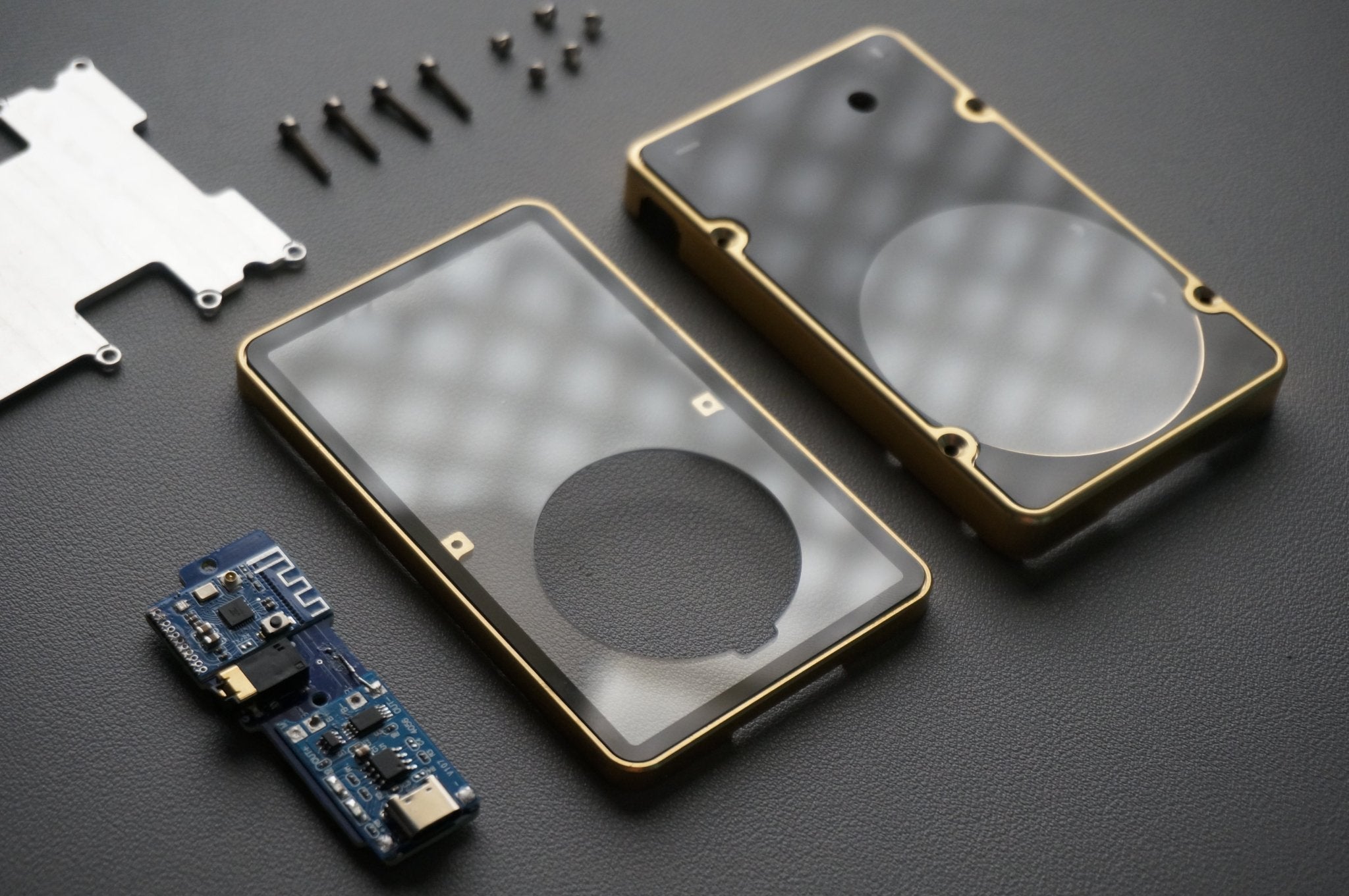 ipod Classic (5th - 7th Gen) Metal Housing + Buttons Kit - Boxy Pixel