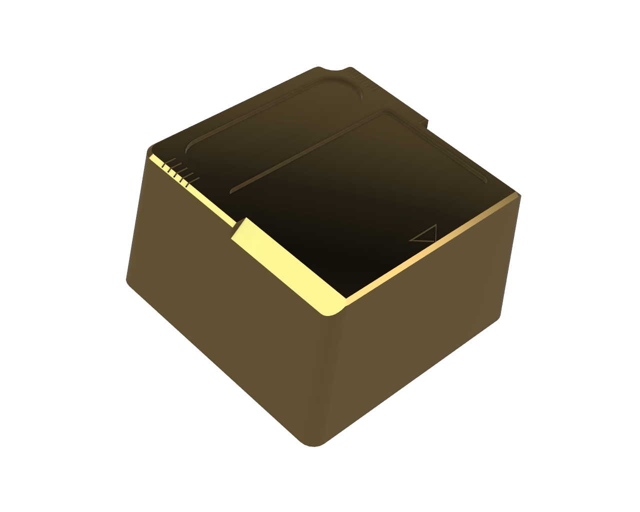 Metal CNC Machined Keycap - Game Cartridge - Boxy Pixel