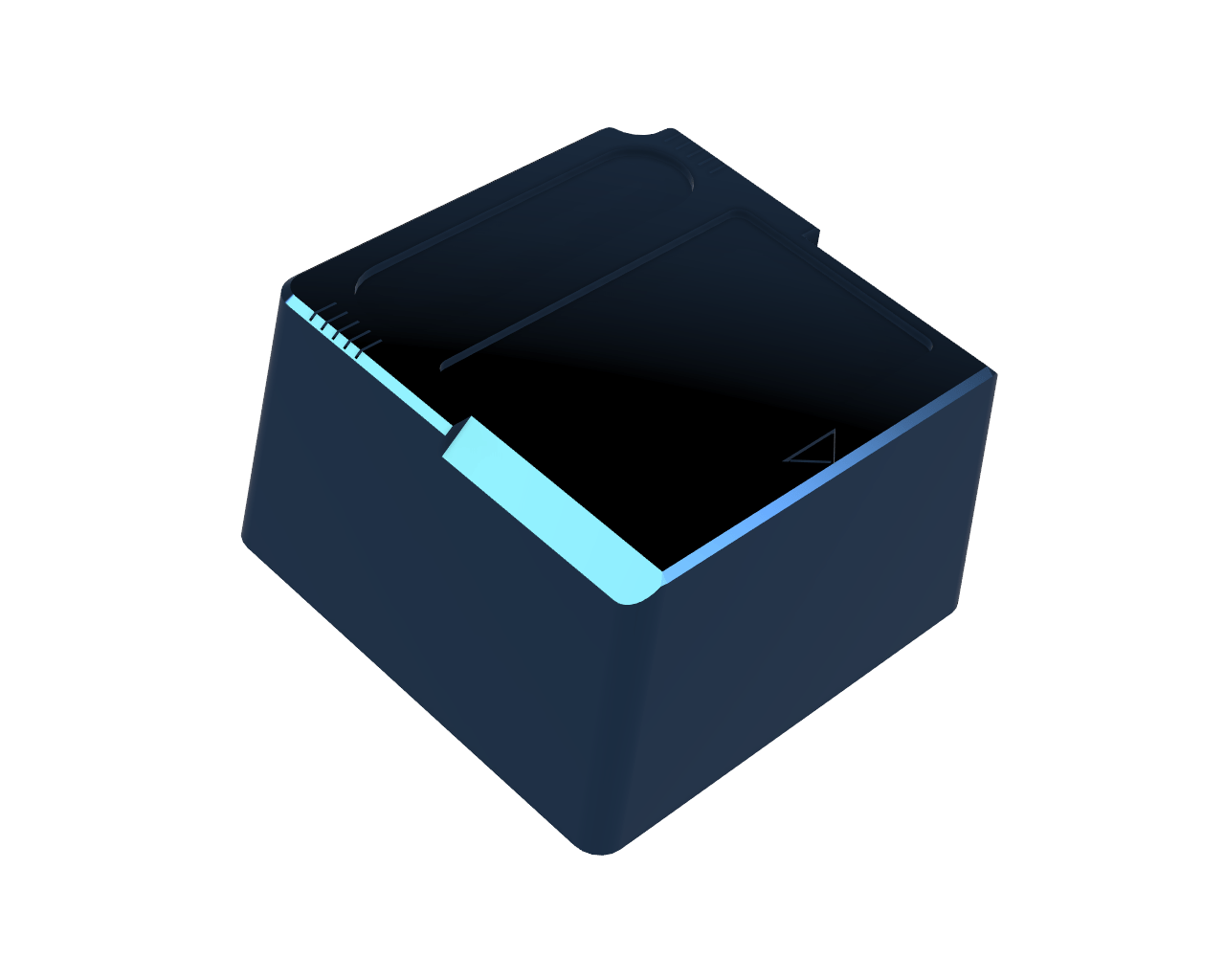 Metal CNC Machined Keycap - Game Cartridge - Boxy Pixel