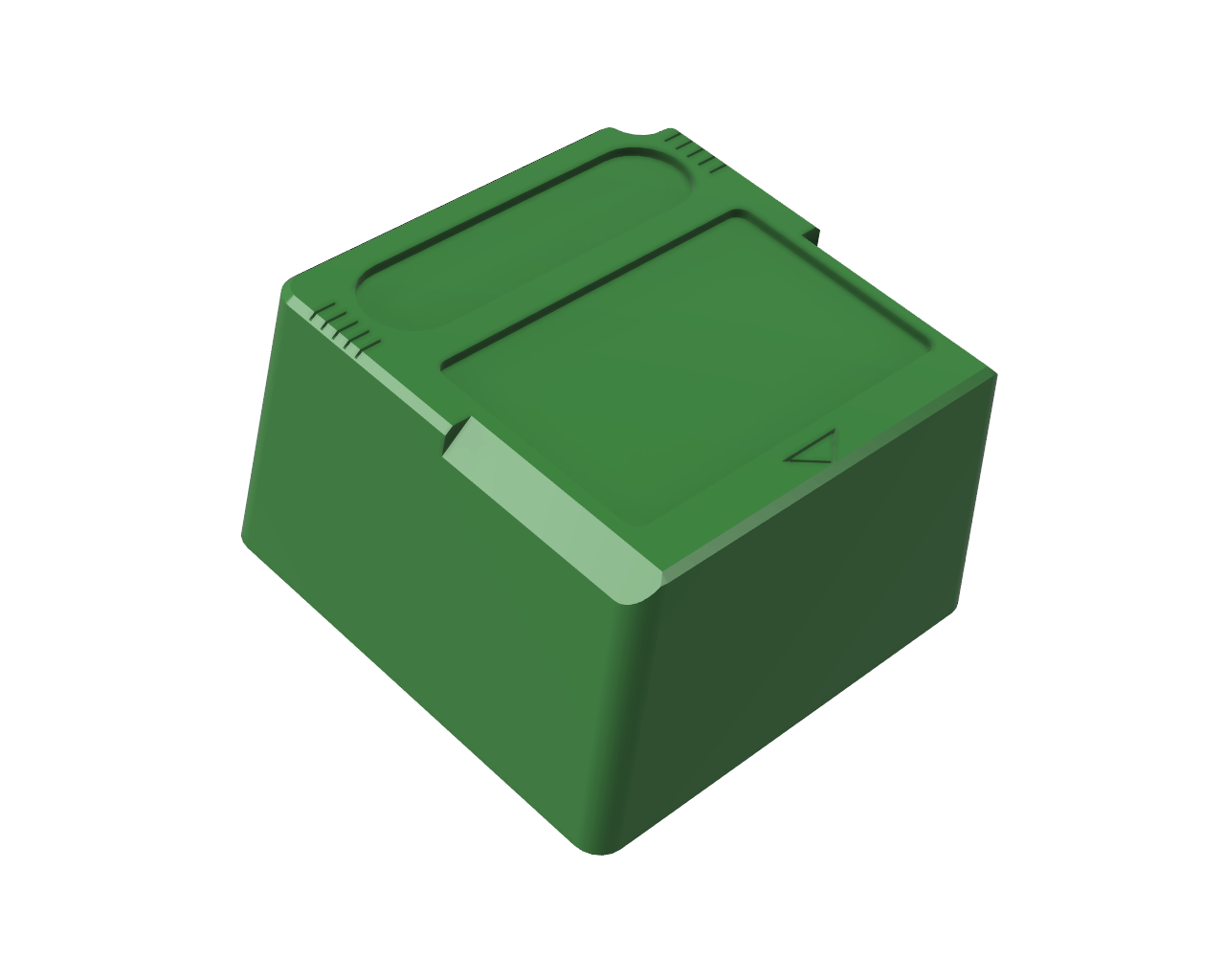 Metal CNC Machined Keycap - Game Cartridge - Boxy Pixel