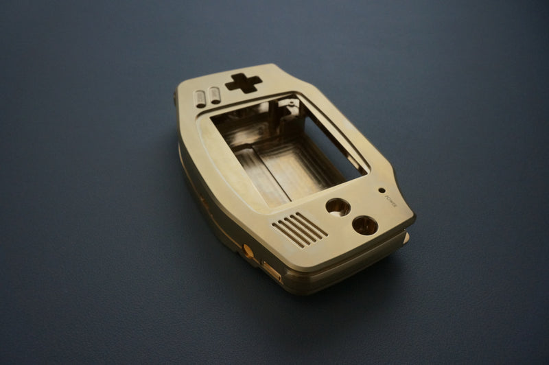 Game Boy Advance CNC Machined Metal Shell