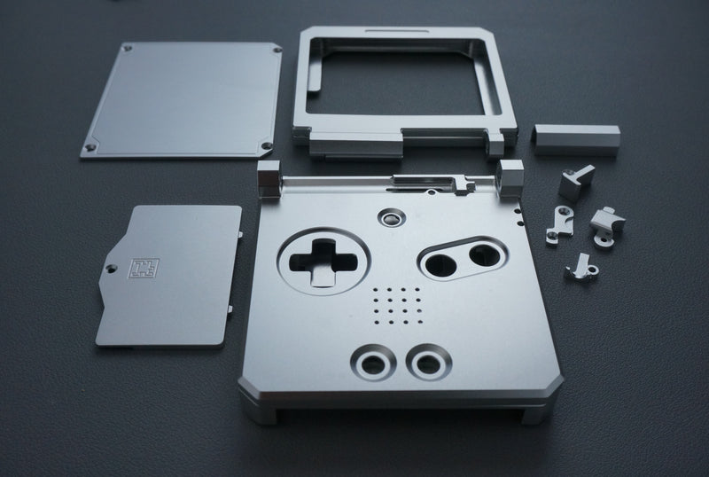 Game Boy Advance SP HINGED Metallgehäuse-Set