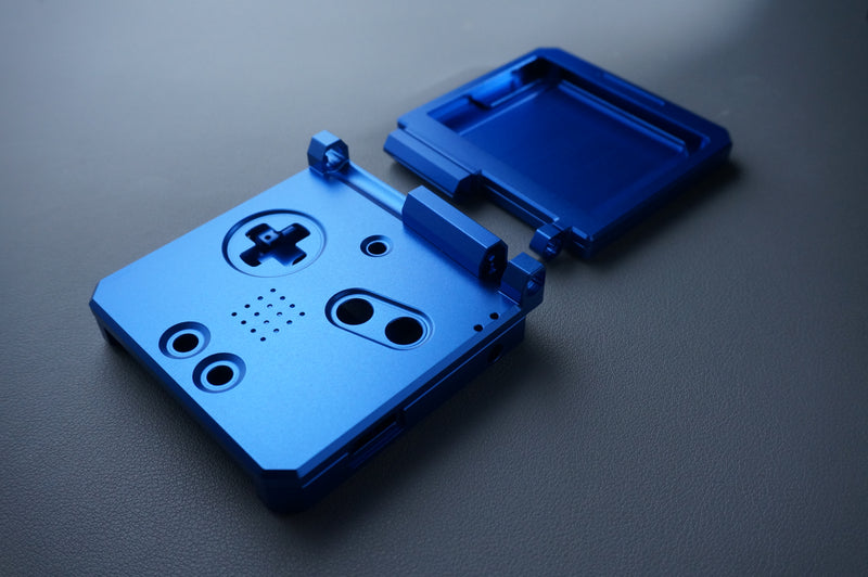 Game Boy Advance SP HINGED Metallgehäuse-Set
