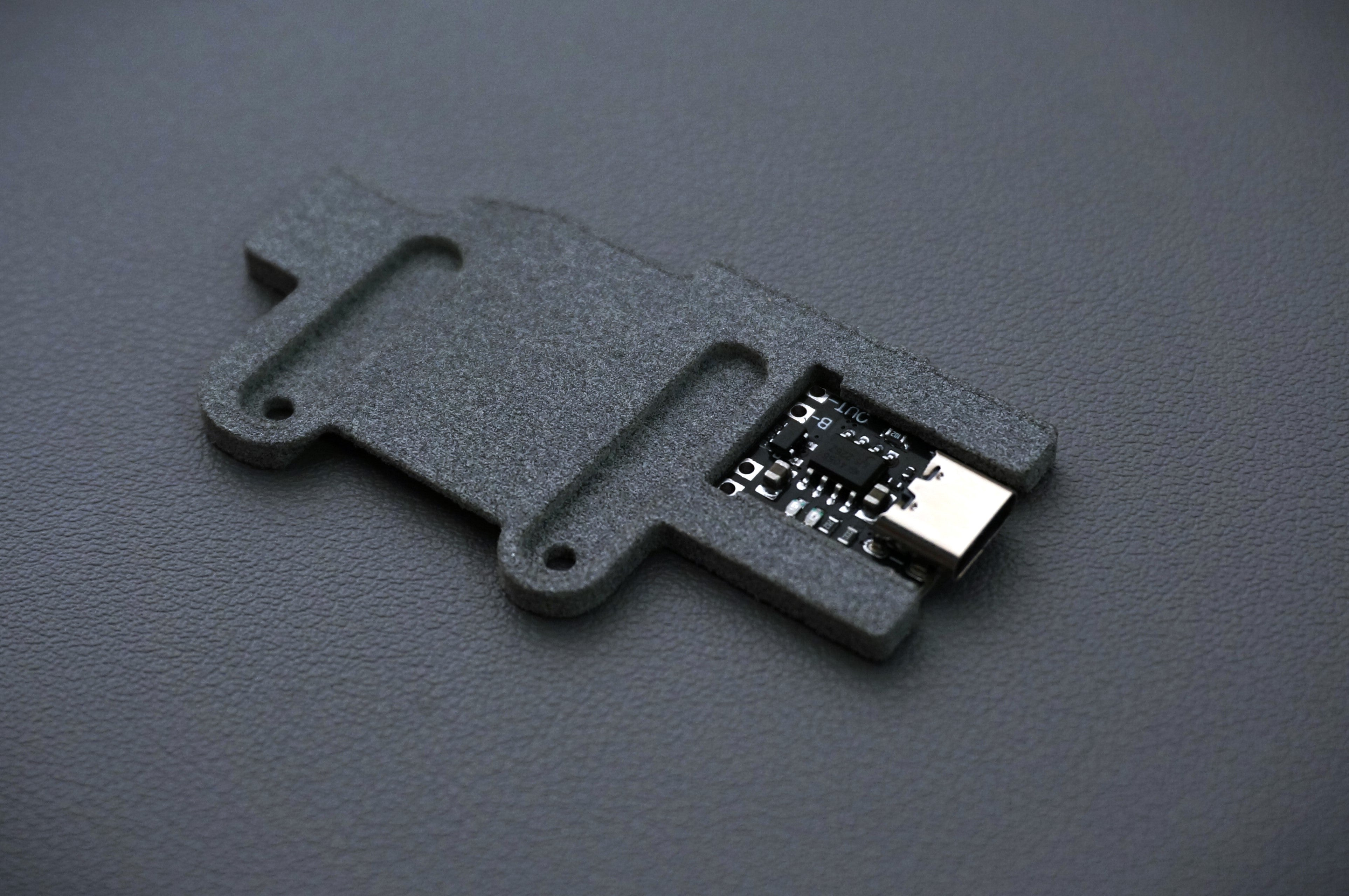 Game Boy Color Micro USB/Typ C wiederaufladbares 3D-gedrucktes Batteriegehäuse