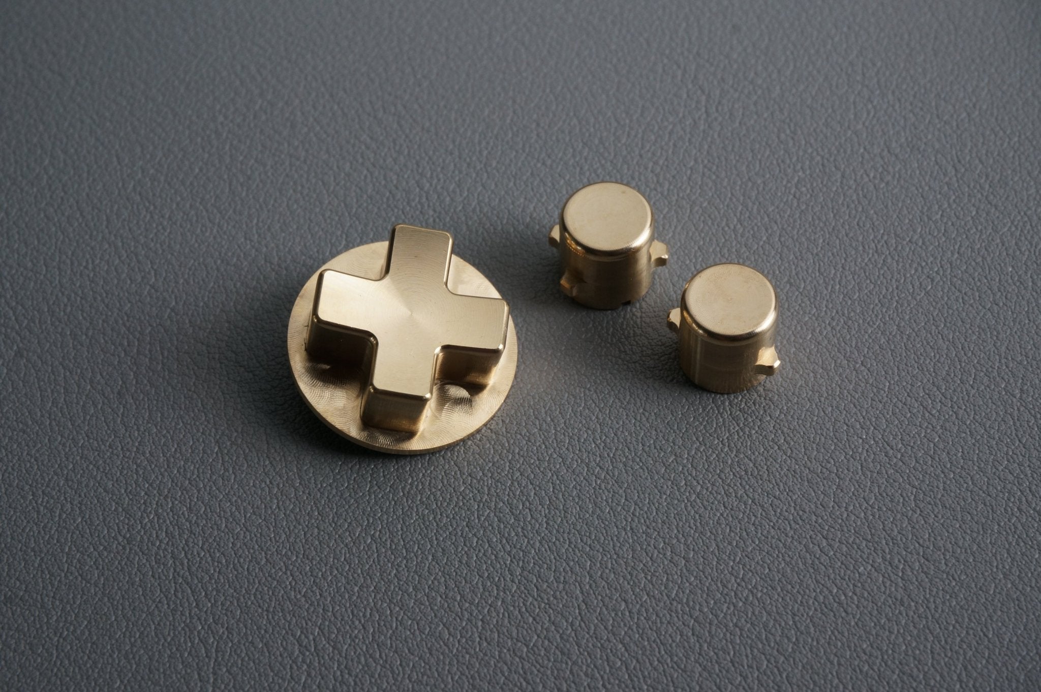 Game Boy Advance CNC Machined Buttons and Directional Keypad - Concave - Boxy Pixel
