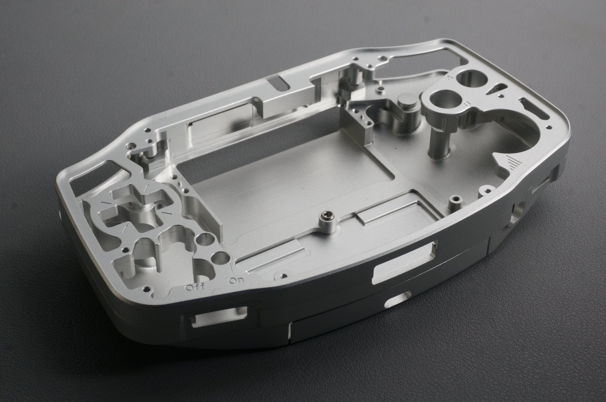 Game Boy Advance Hybrid Skeleton CNC Machined Metal Shell (GBA) - Boxy Pixel