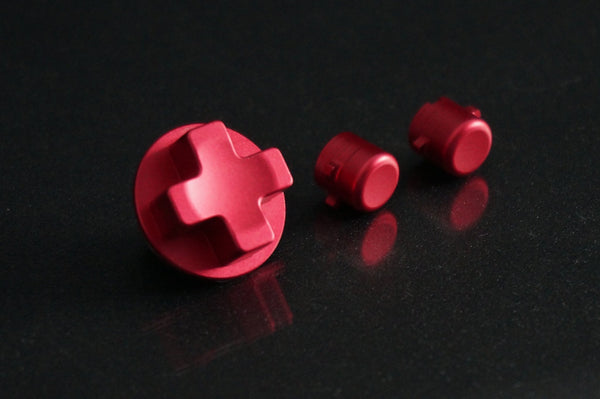 Game Boy Advance Machined Buttons and Directional Keypad