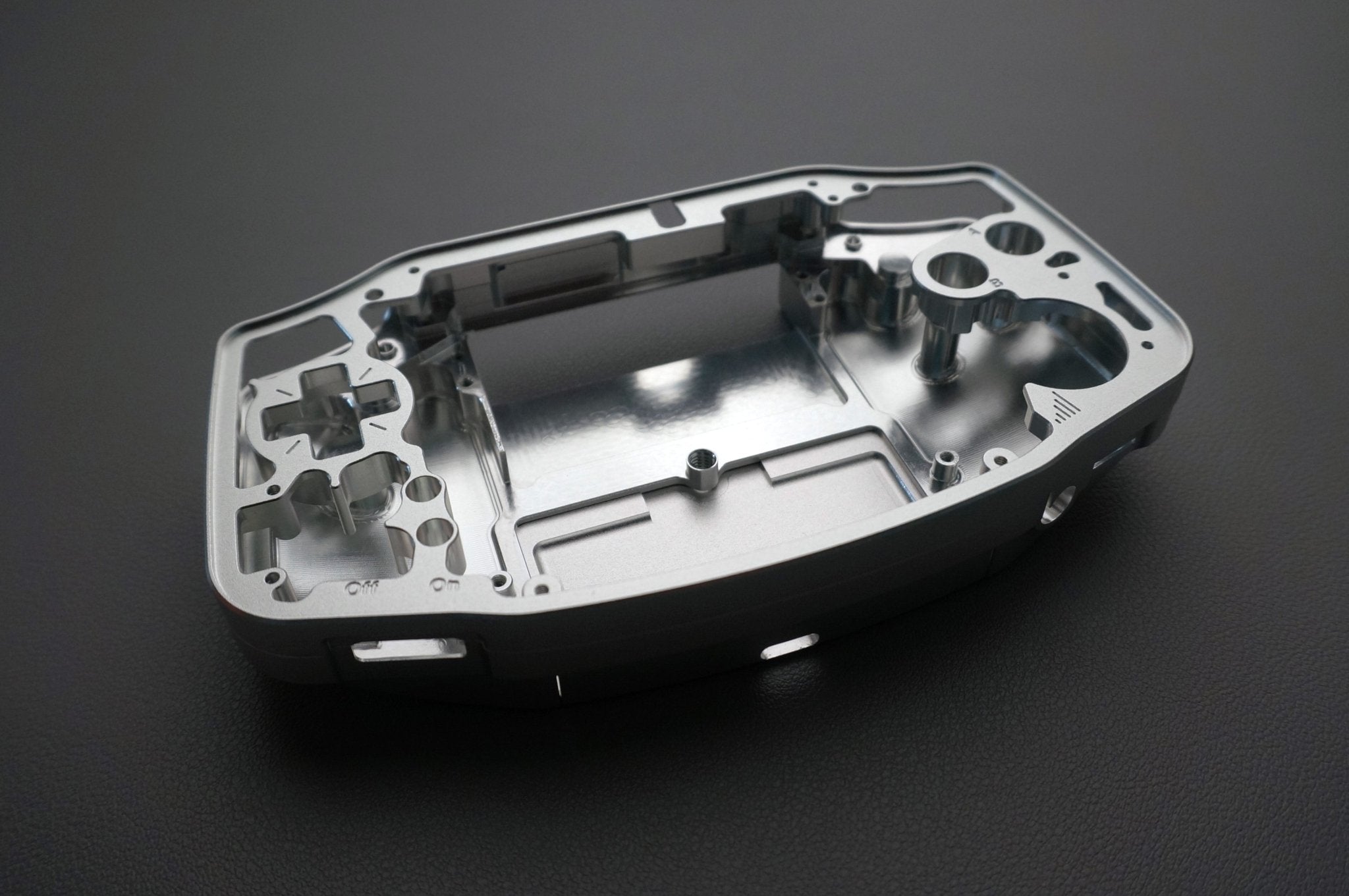 Game Boy Advance Skeleton CNC Machined Metal Shell (GBA) - Boxy Pixel