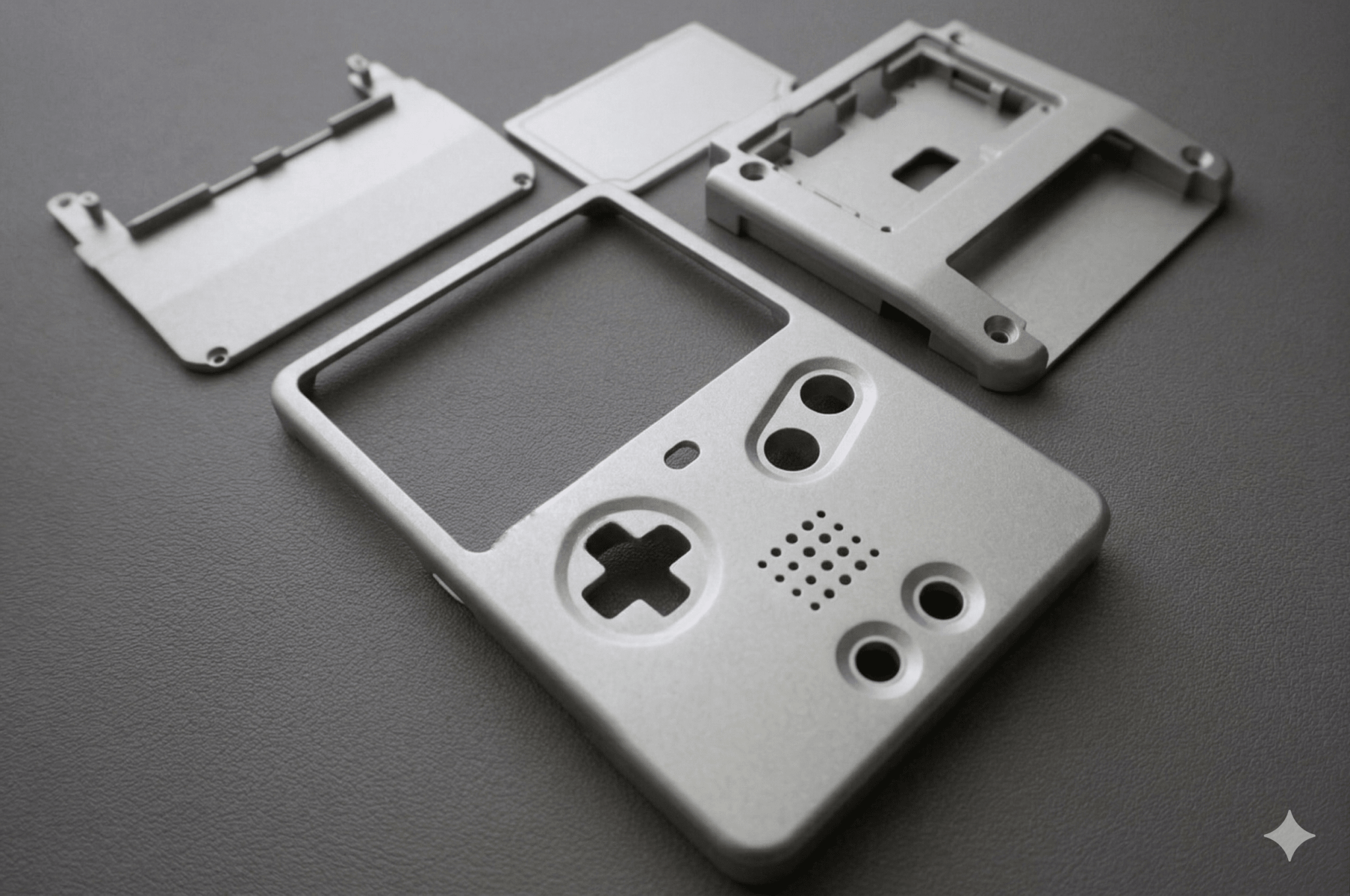 Game Boy Advance SP (GBA - SP) MINI Unhinged - Boxy Pixel