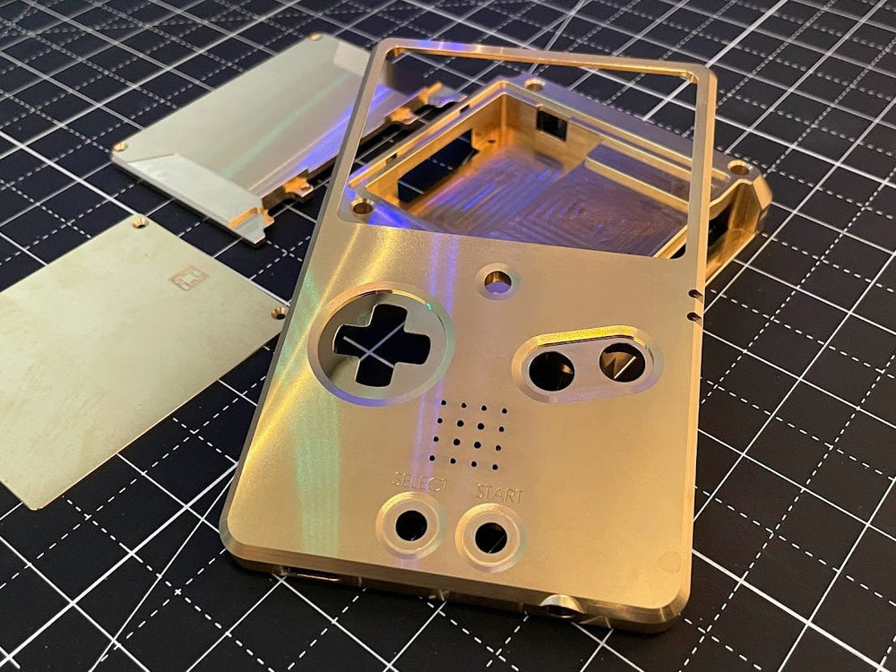 Game Boy Advance SP Unhinged Aluminum Machined Shell - Custom ...