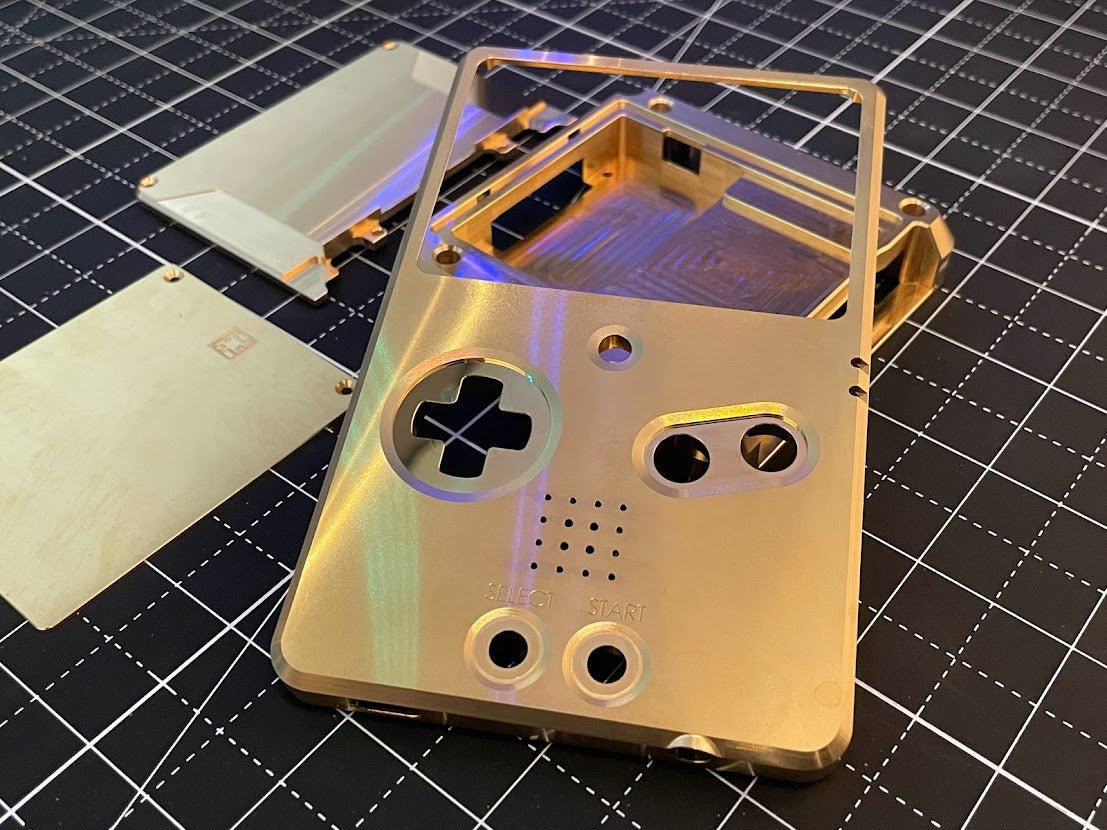 Game Boy Advance SP (GBA - SP) Unhinged - V2 Shell - Boxy Pixel