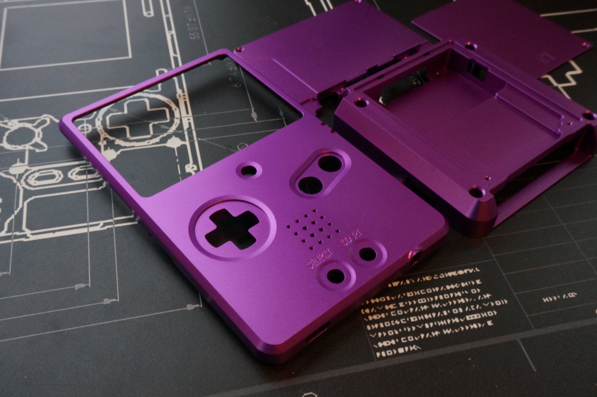 Game Boy Advance SP (GBA - SP) Unhinged - V2 Shell - Boxy Pixel
