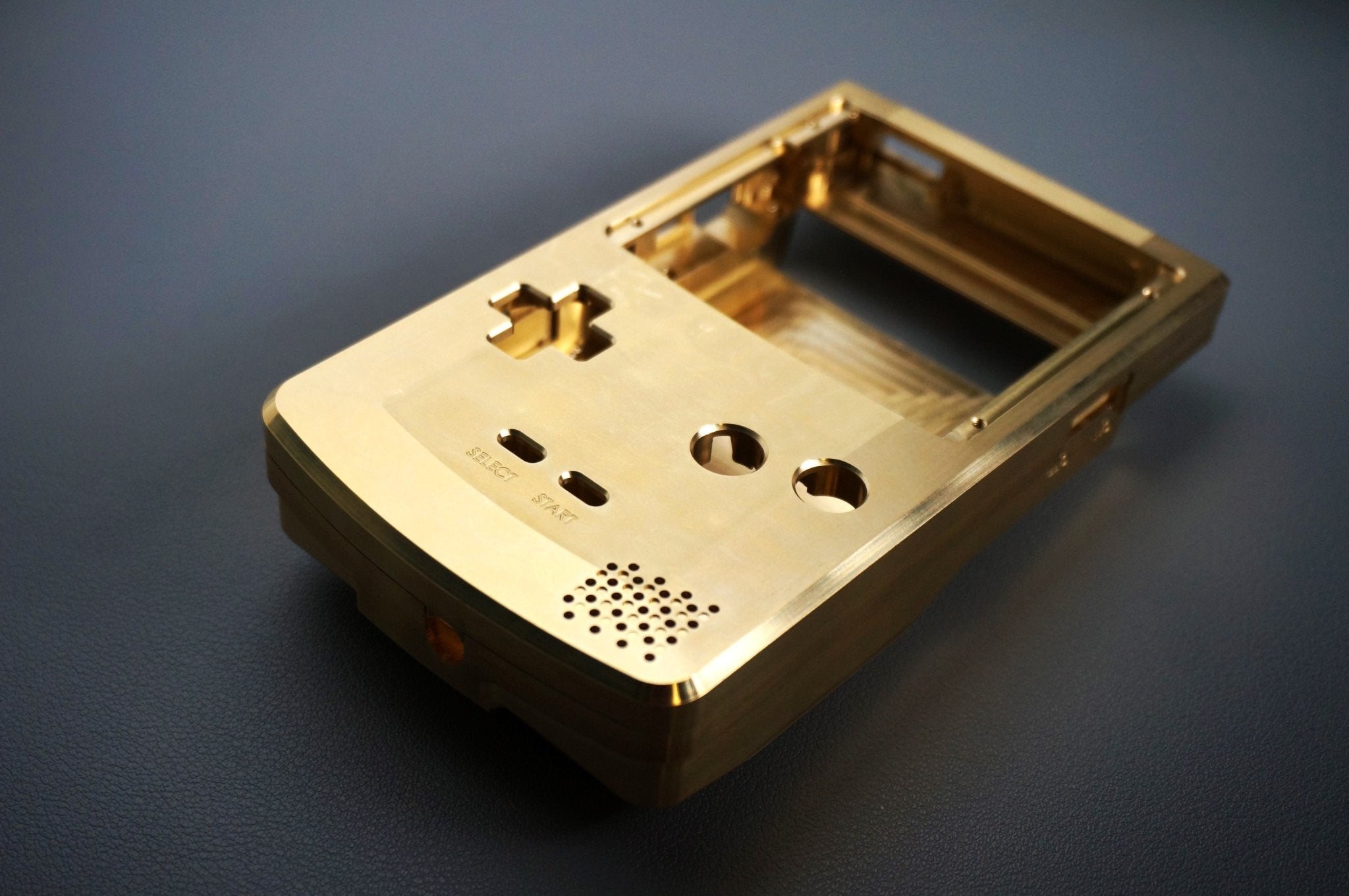 Game Boy Color Machined Aluminum Shell 2.0 - Full Set - Boxy Pixel