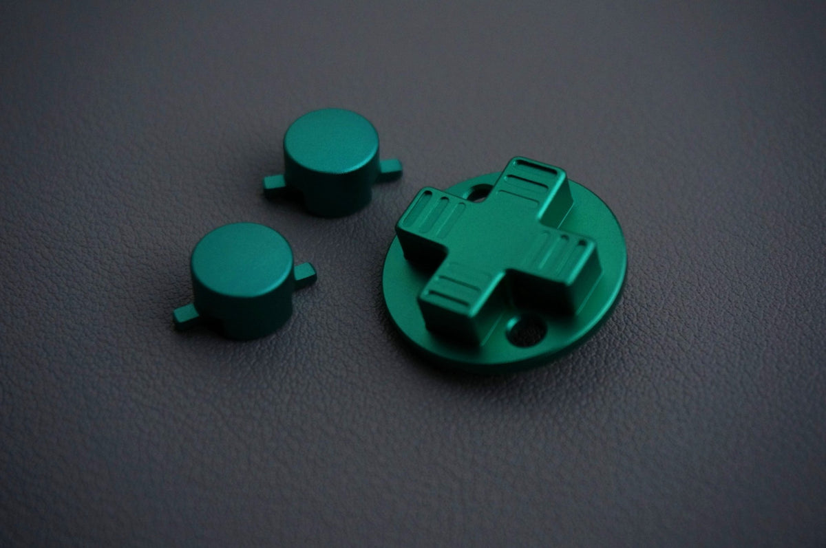 Game Boy (DMG) CNC Machined Buttons and Directional Keypad