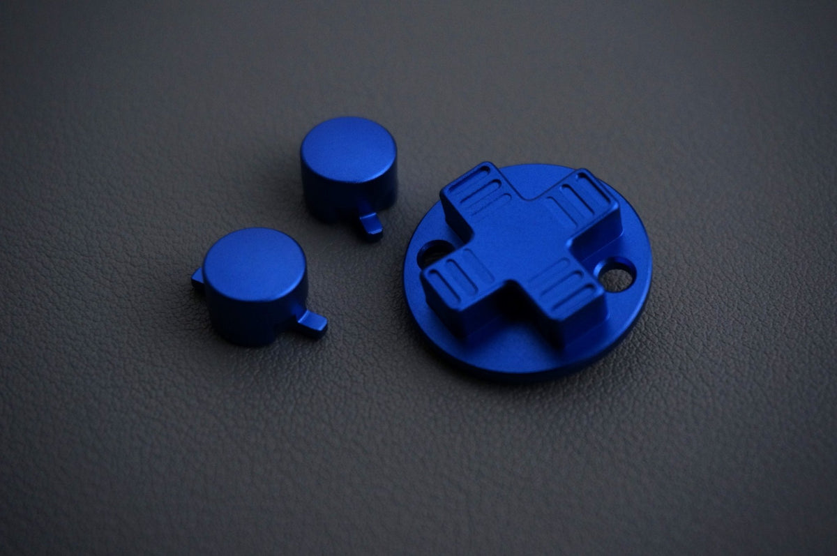 Game Boy (DMG) CNC Machined Buttons and Directional Keypad