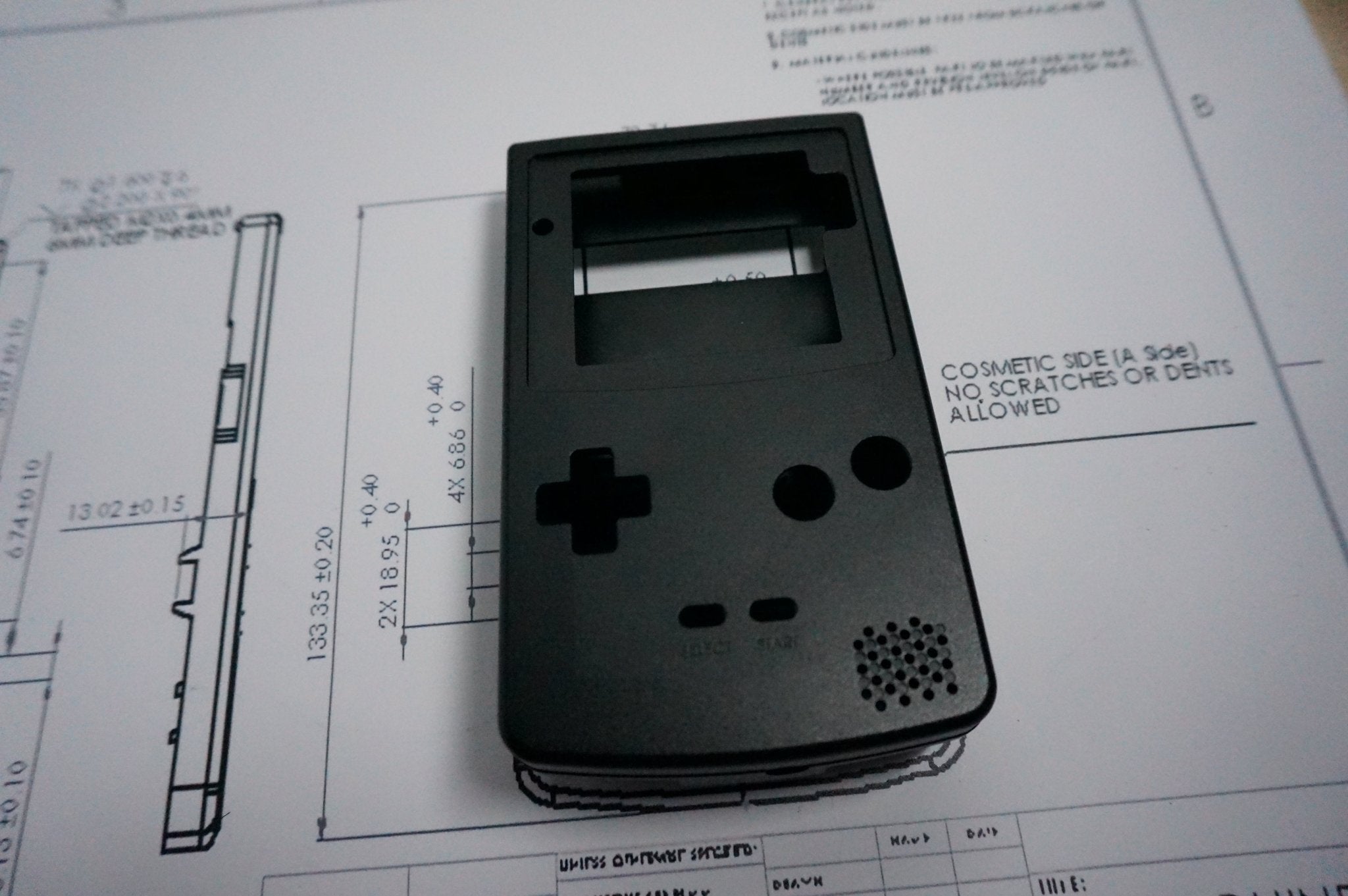 Garage Sale Game Boy Color Aluminum Machined Shell - Boxy Pixel