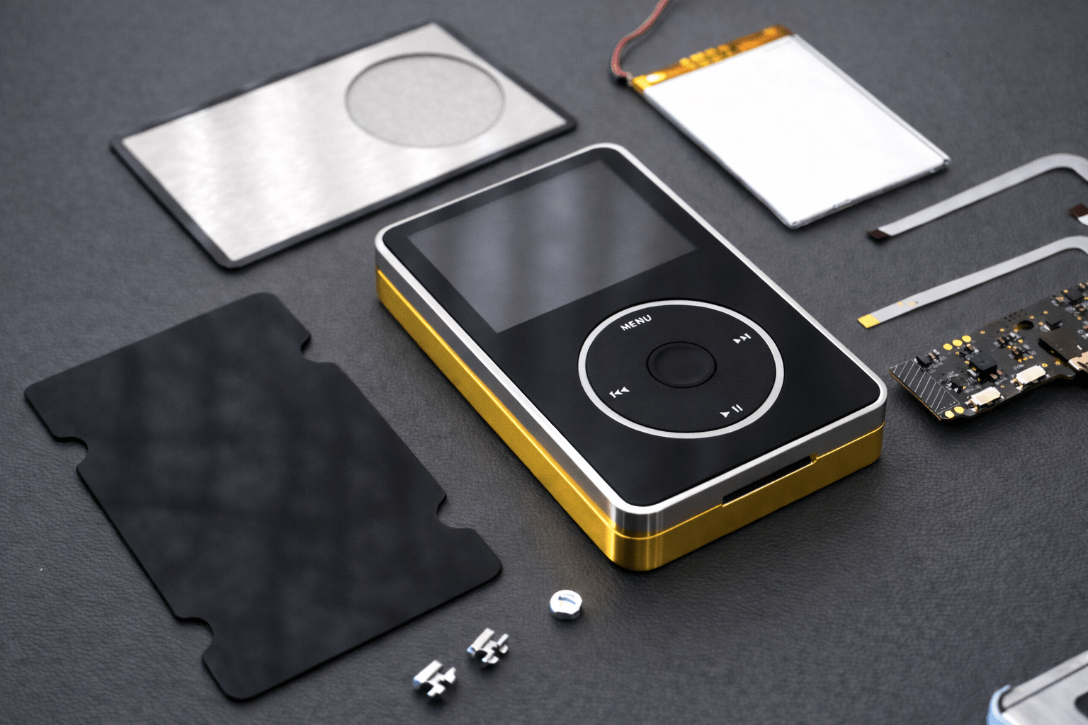 (MAX) MKII iPod Build Kit + Battery for iPod 5 - 7th Gen - USA Only - Boxy Pixel