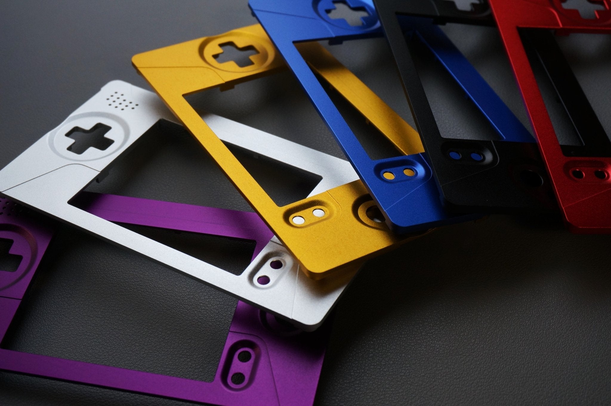 Metal DS Lite Macro Front Kit - Boxy Pixel