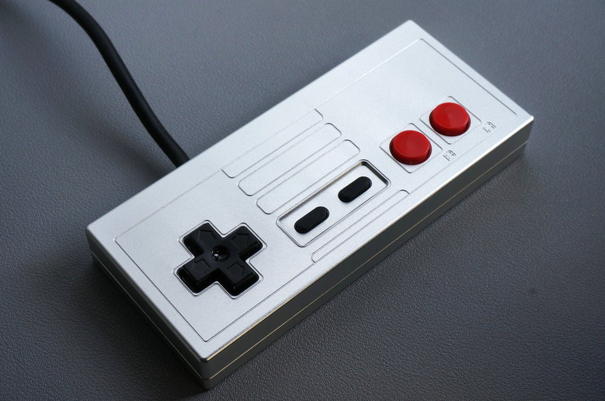 NES Controller Shells - CNC Machined Metal