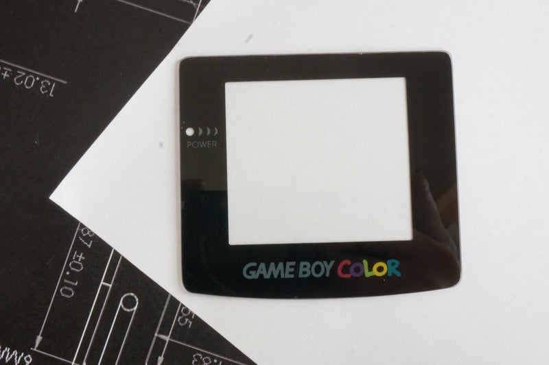 gameboy color glass screen