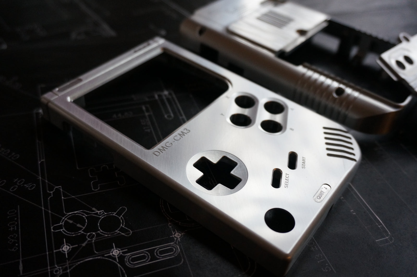 gameboy dmg aluminum shell