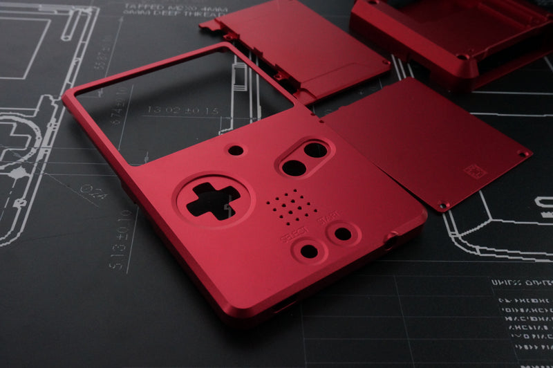 gba sp unhinged red