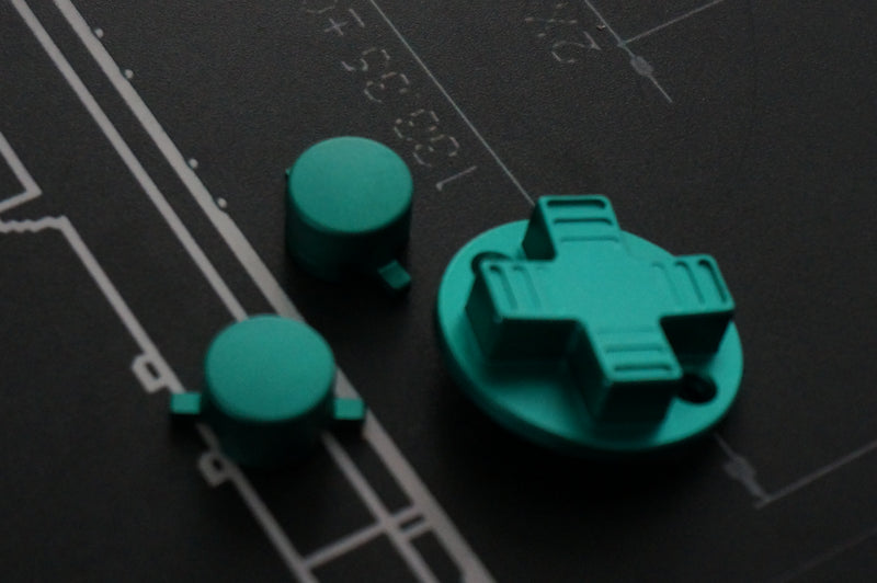 ゲームボーイ DMG CNC 機械加工ボタンと方向キーパッド