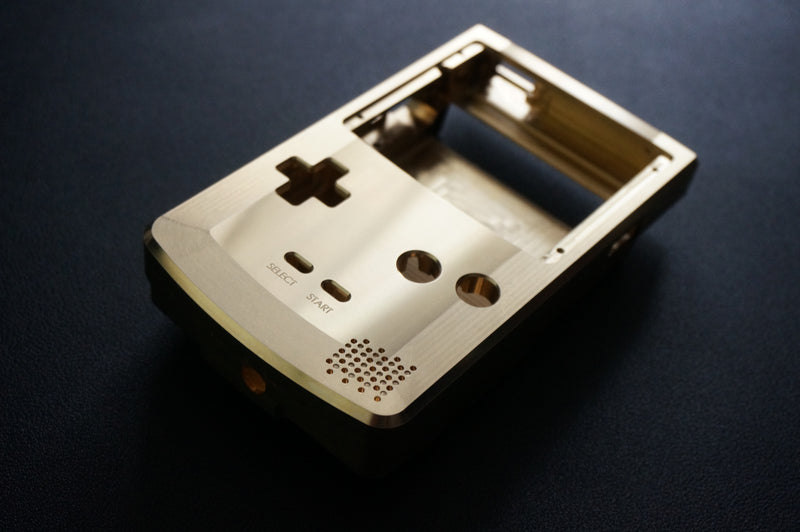 Game Boy Color Machined Aluminium Shell 2.0 – Komplettset